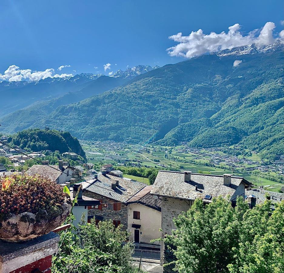 Panoramic Apartment Italian Alps Valtellina Near Sondrio, Tirano Poggiridenti Kültér fotó